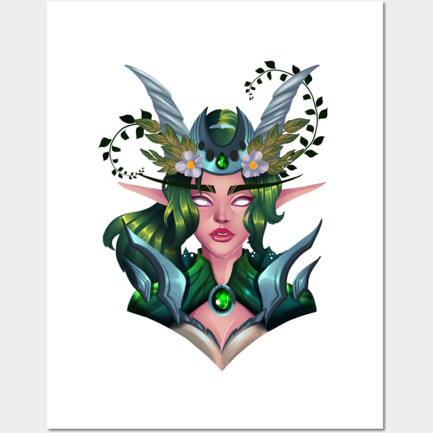 Ysera the Dreamer Wall Art by ThamiArt